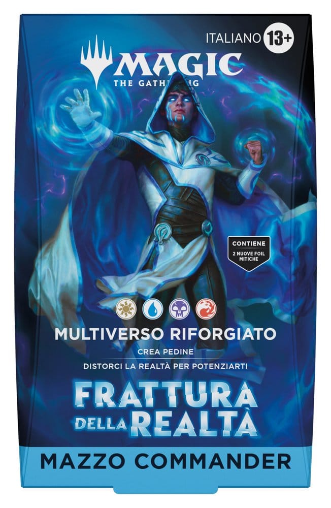 Magic the Gathering Frattura della Realtà Commander Deck Multiverse Reforged Assortment (4) italienisch - Preorder - ETA: 02.10.2026