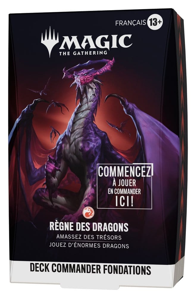 Magic the Gathering Grundstein-Commander-Decks Umkarton (5) französisch - Preorder - ETA: 02.10.2026