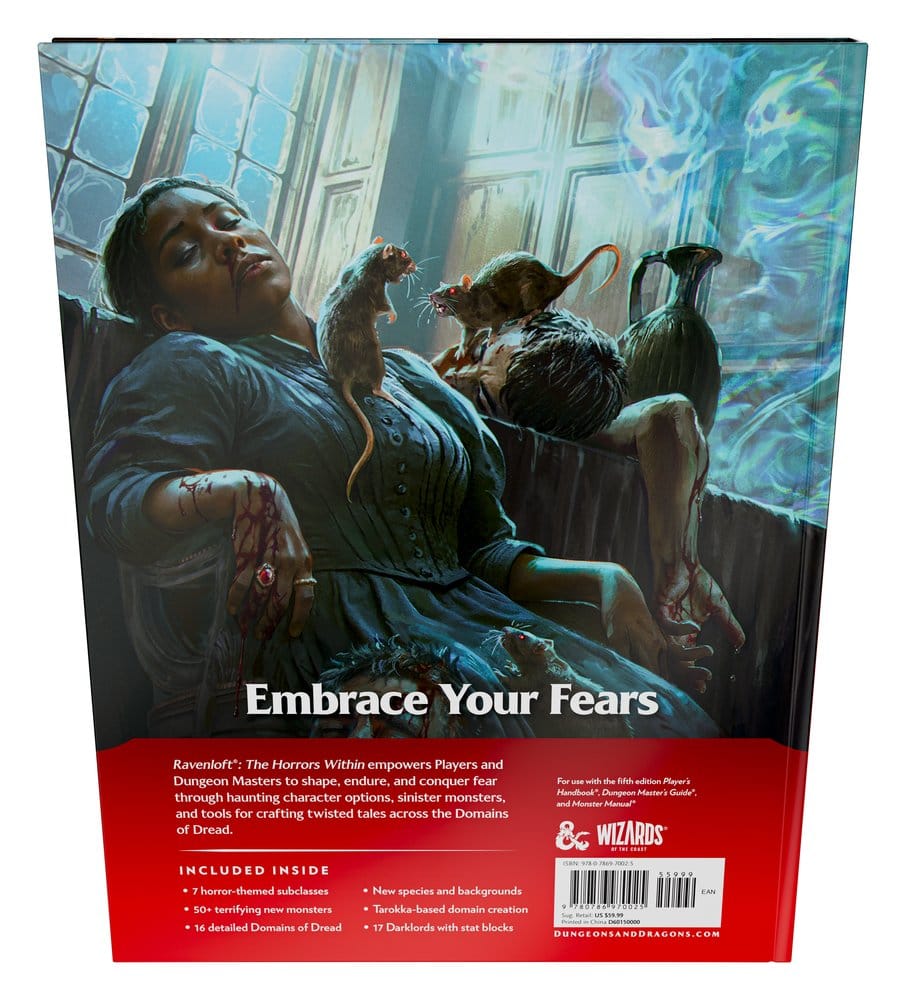 Dungeons & Dragons RPG Ravenloft: The Horrors Within Buch *Englische Version* - Preorder - ETA: 16.06.2026