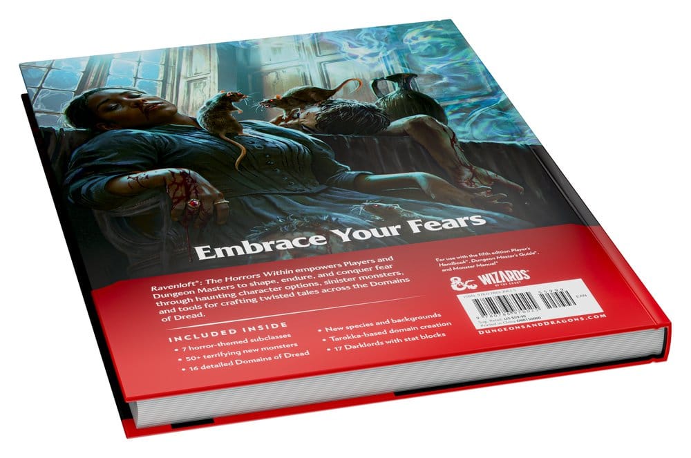 Dungeons & Dragons RPG Ravenloft: The Horrors Within Buch *Englische Version* - Preorder - ETA: 16.06.2026
