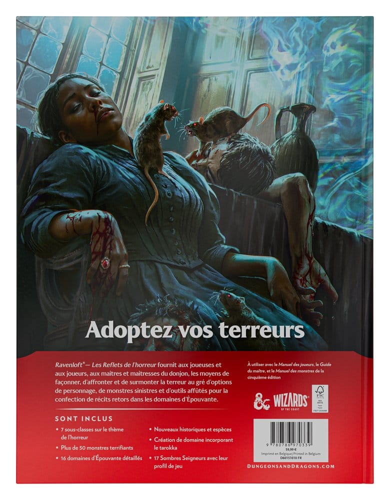 Dungeons & Dragons RPG Ravenloft: Les Reflets de l'Horreur Buch *Französische Version* - Preorder - ETA: 20.10.2026