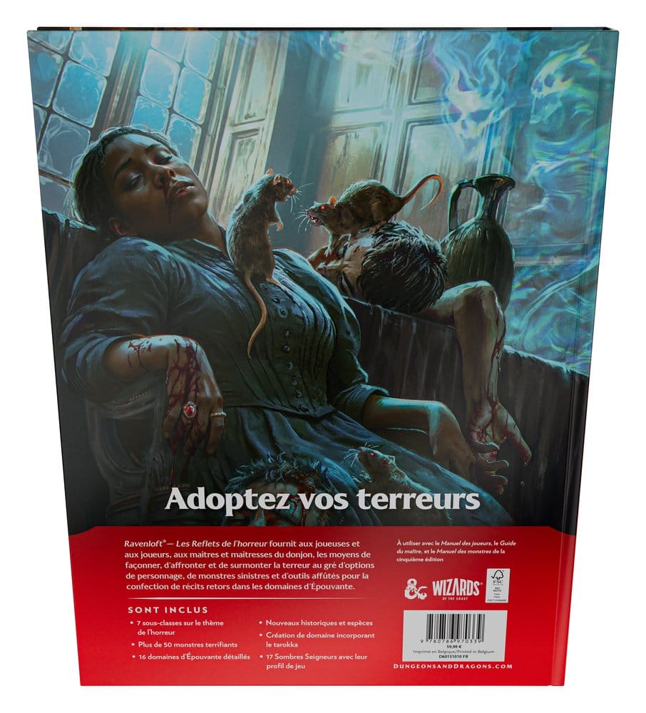 Dungeons & Dragons RPG Ravenloft: Les Reflets de l'Horreur Buch *Französische Version* - Preorder - ETA: 20.10.2026