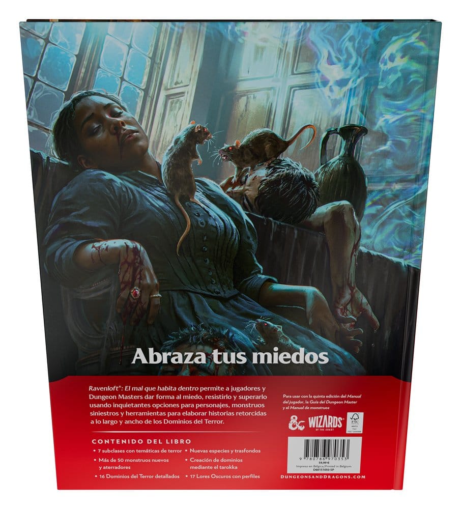 Dungeons & Dragons RPG Ravenloft: El Mal que Habita Dentro Buch *Spanische Version* - Preorder - ETA: 20.10.2026