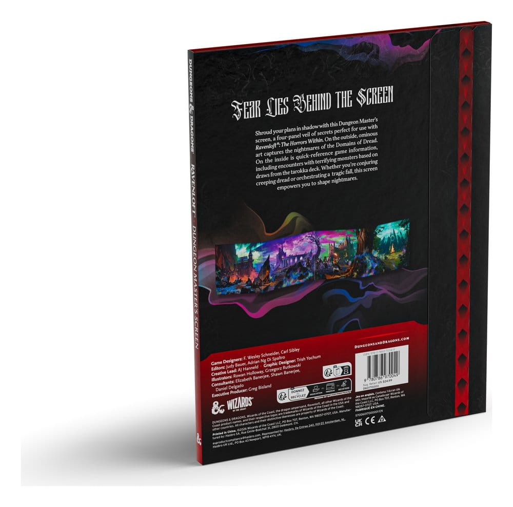 Dungeons & Dragons RPG Ravenloft: The Horrors Within Spielleiterschirm *Englische Version* - Preorder - ETA: 16.06.2026