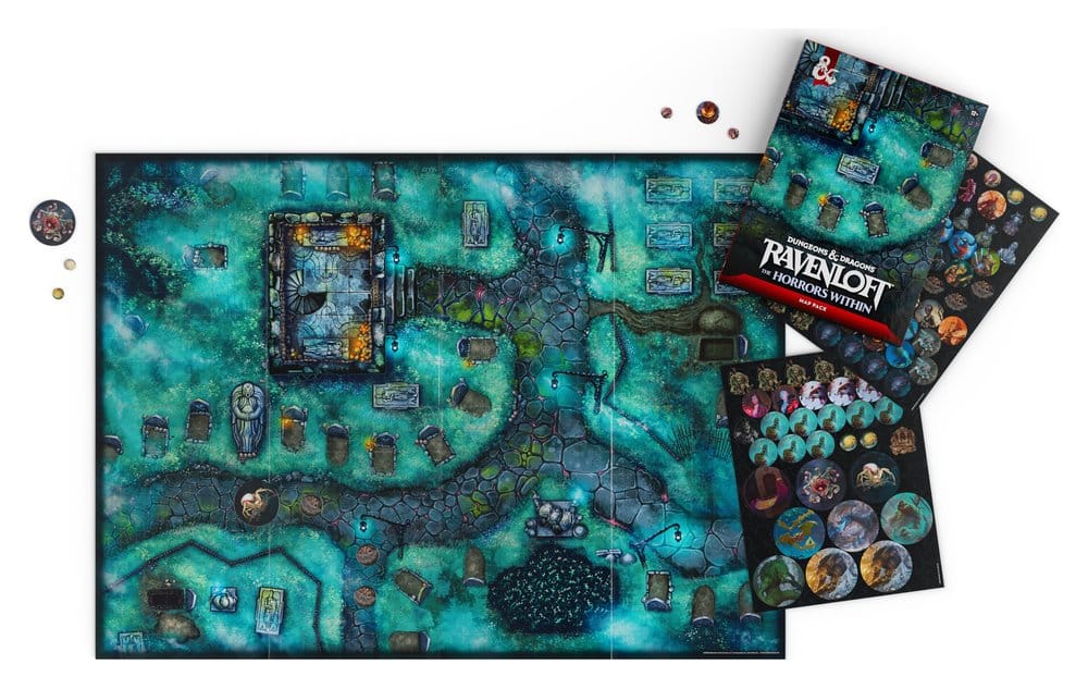 Dungeons & Dragons RPG Ravenloft: The Horrors Within Kartenpaket *Englische Version* - Preorder - ETA: 16.06.2026