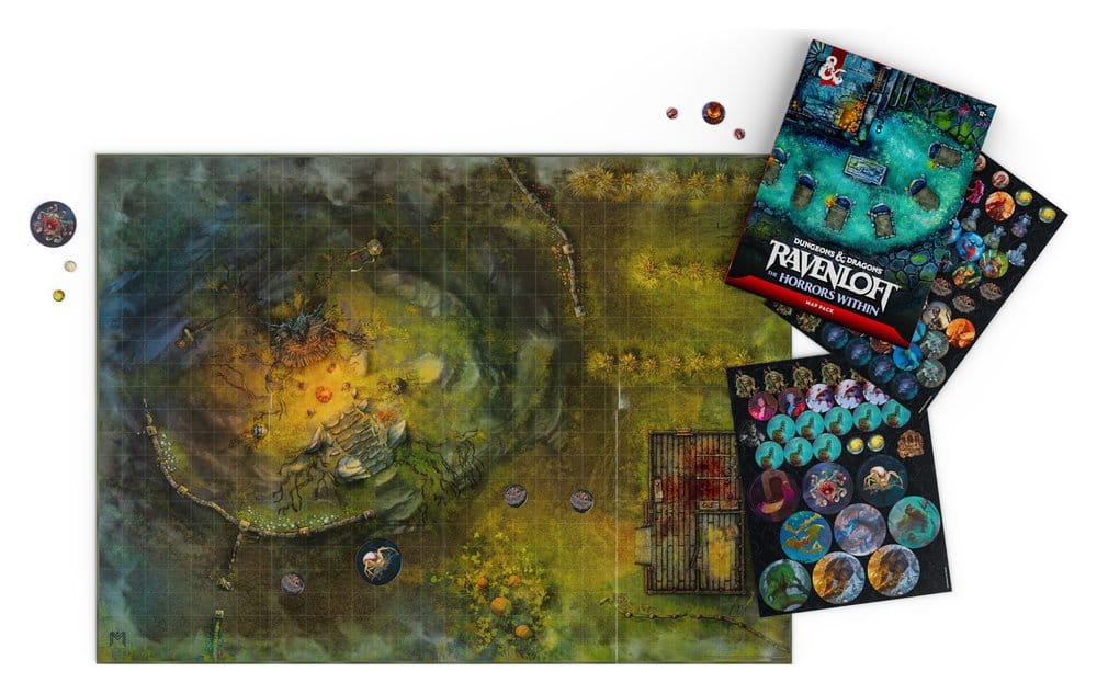 Dungeons & Dragons RPG Ravenloft: The Horrors Within Kartenpaket *Englische Version* - Preorder - ETA: 16.06.2026
