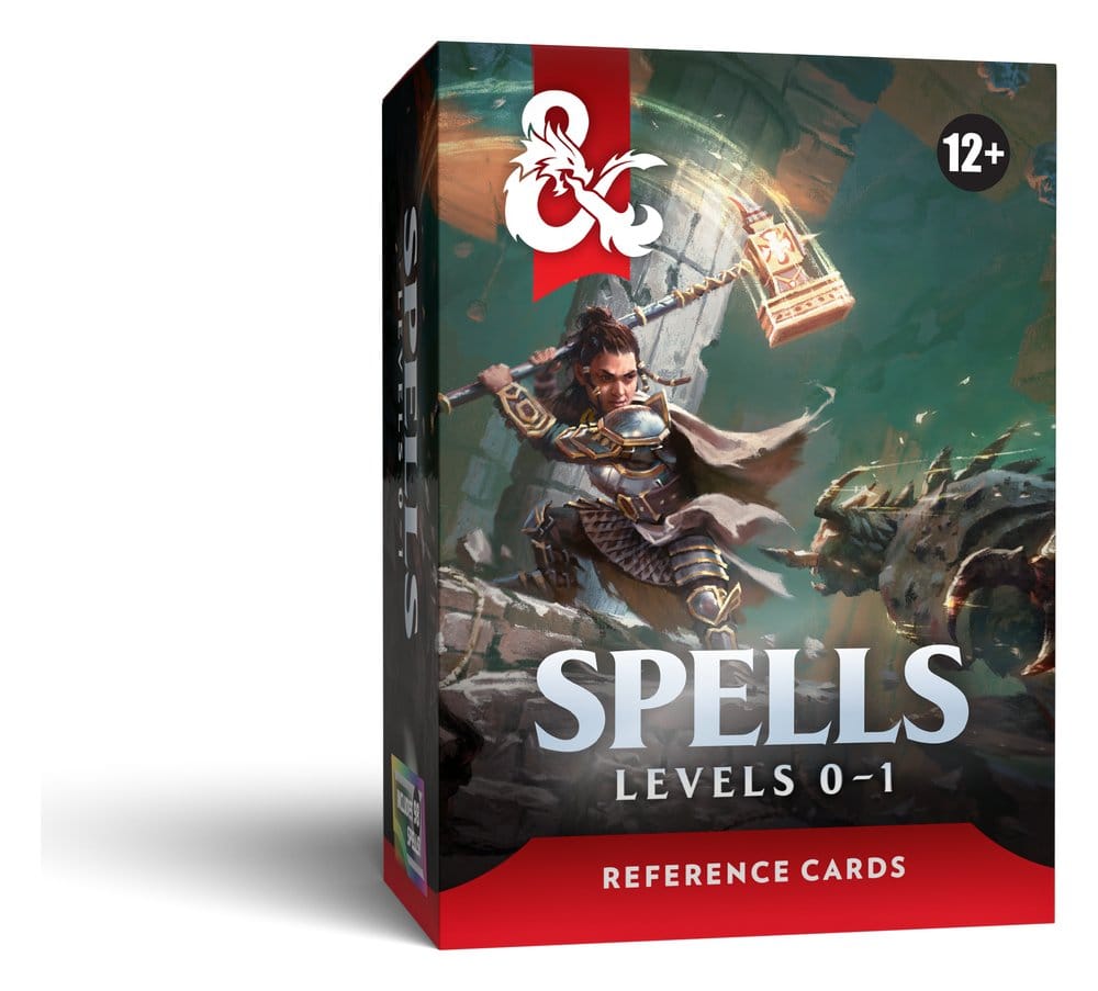 Dungeons & Dragons RPG Referenzkarten: Zaubersprüche (Stufen 0-1) *Englische Version* - Preorder - ETA: 18.08.2026