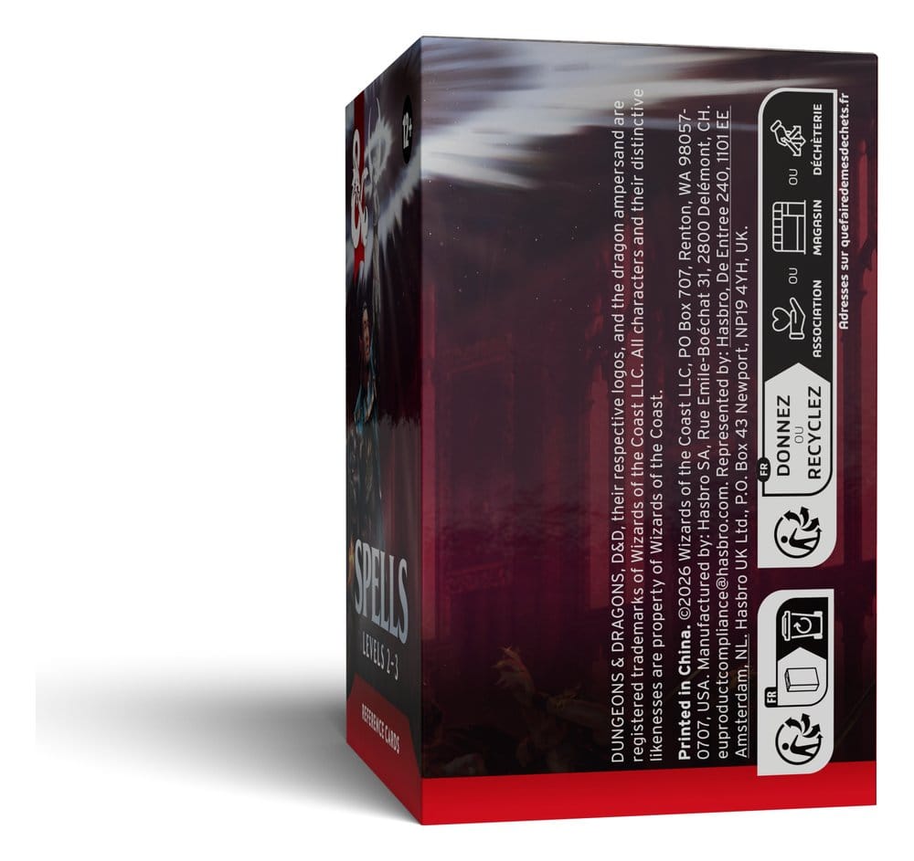 Dungeons & Dragons RPG Referenzkarten: Zaubersprüche (Stufen 2-3) *Englische Version* - Preorder - ETA: 18.08.2026