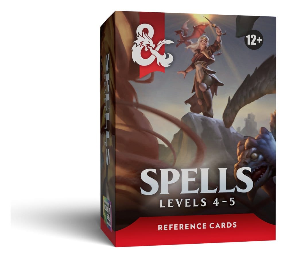 Dungeons & Dragons RPG Referenzkarten: Zaubersprüche (Stufen 4-5) *Englische Version* - Preorder - ETA: 18.08.2026