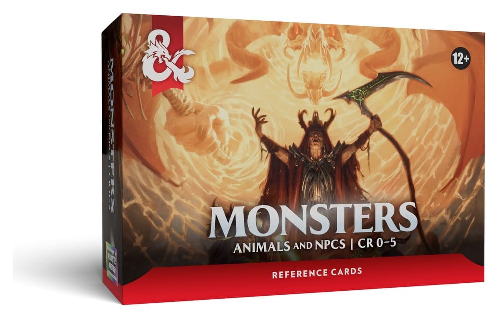 Dungeons & Dragons RPG Referenzkarten: Monster (Tiere und NSCs) *Englische Version* - Preorder - ETA: 18.08.2026