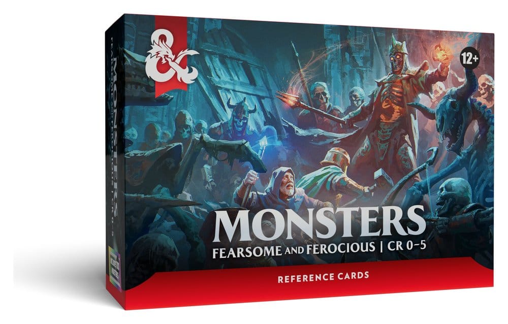Dungeons & Dragons RPG Referenzkarten: Monster (Furchterregend und Wild) *Englische Version* - Preorder - ETA: 18.08.2026