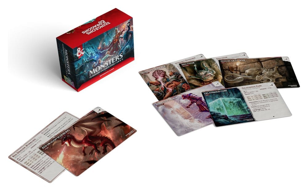 Dungeons & Dragons RPG Referenzkarten: Monster (Furchterregend und Wild) *Englische Version* - Preorder - ETA: 18.08.2026