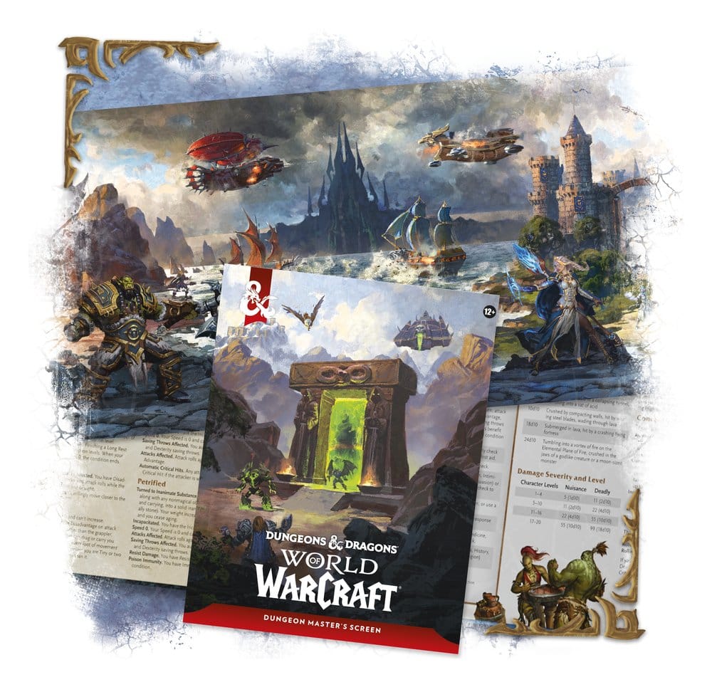 Dungeons & Dragons RPG World of Warcraft Spielleiterschirm *Englische Version* - Preorder - ETA: 17.11.2026