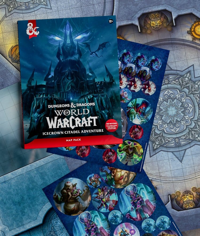 Dungeons & Dragons RPG World of Warcraft: Icecrown Citadel Adventure Kartenpaket *Englische Version* - Preorder - ETA: 17.11.2026