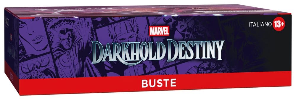 Magic the Gathering Marvel: Destino del Darkhold Play-Booster Display (30) italienisch - Preorder - ETA: 09.04.2027