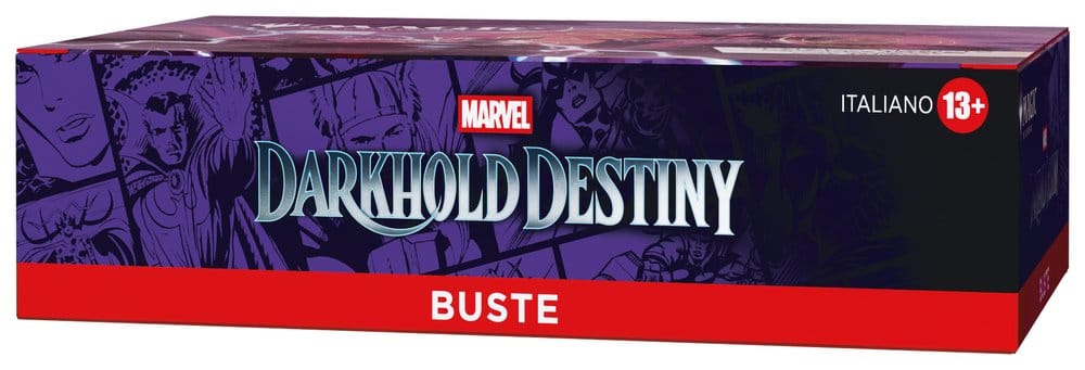Magic the Gathering Marvel: Destino del Darkhold Play-Booster Display (30) italienisch - Preorder - ETA: 09.04.2027