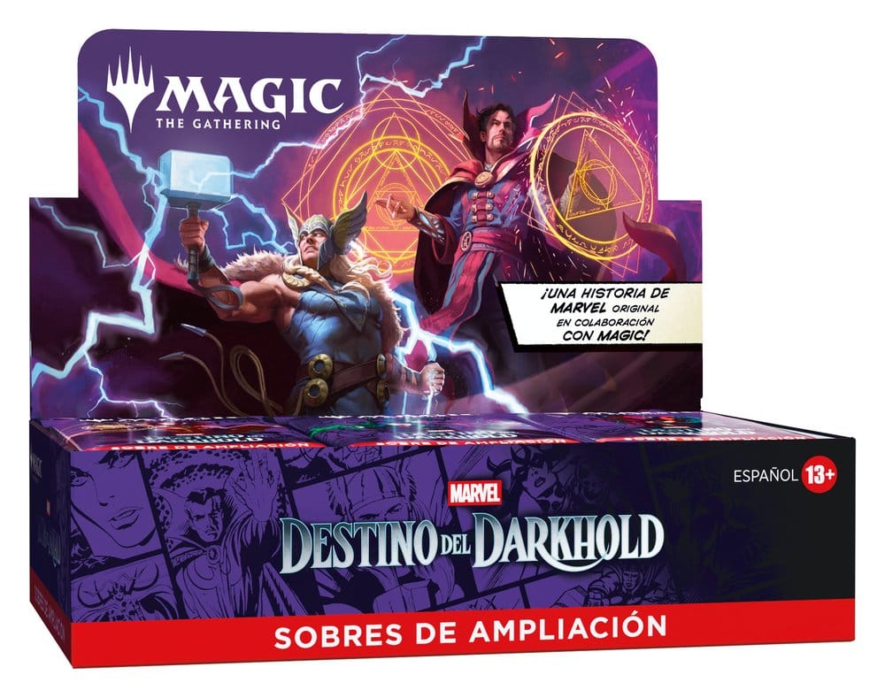 Magic the Gathering Marvel: Destino del Darkhold Play-Booster Display (30) spanisch - Preorder - ETA: 09.04.2027