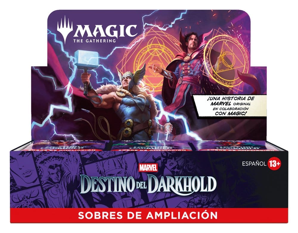 Magic the Gathering Marvel: Destino del Darkhold Play-Booster Display (30) spanisch - Preorder - ETA: 09.04.2027