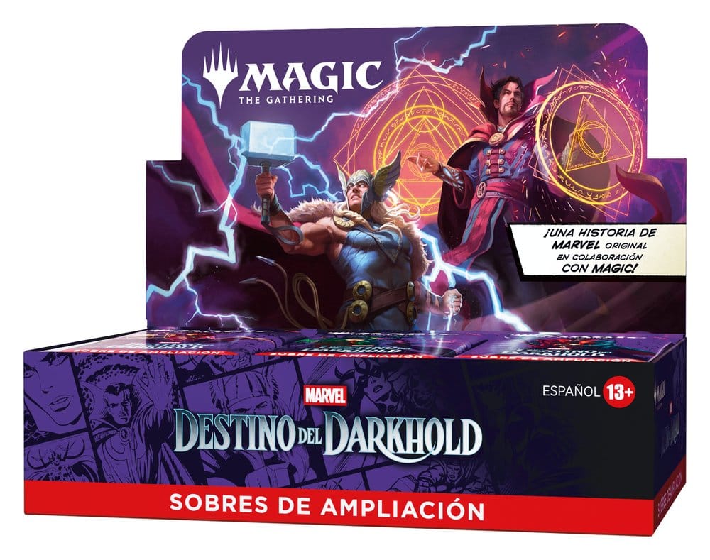 Magic the Gathering Marvel: Destino del Darkhold Play-Booster Display (30) spanisch - Preorder - ETA: 09.04.2027