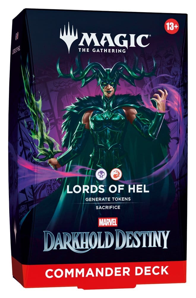 Magic the Gathering Marvel: Darkhold Destiny Commander-Decks Umkarton (4) englisch - Preorder - ETA: 09.04.2027