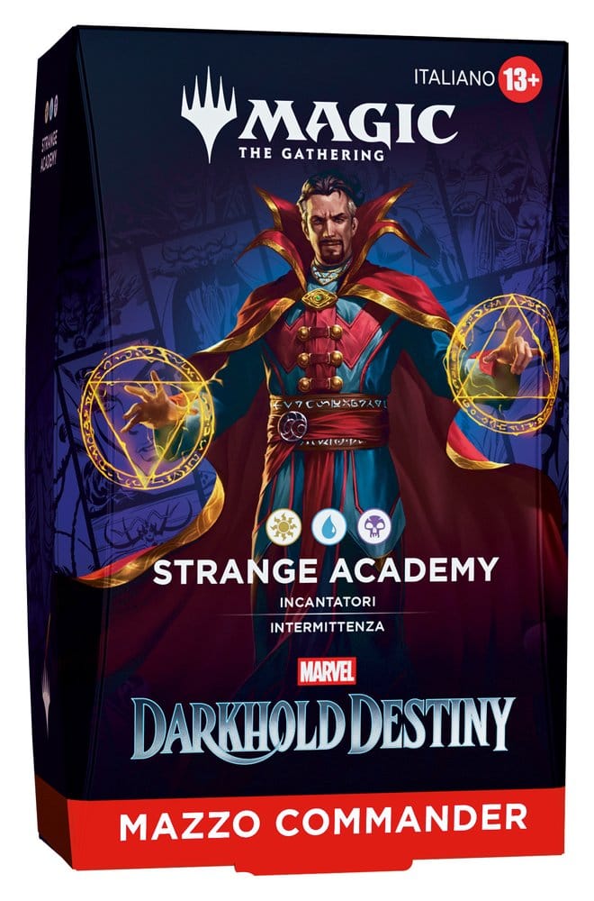 Magic the Gathering Marvel: Destino del Darkhold Commander-Decks Umkarton (4) italienisch - Preorder - ETA: 09.04.2027