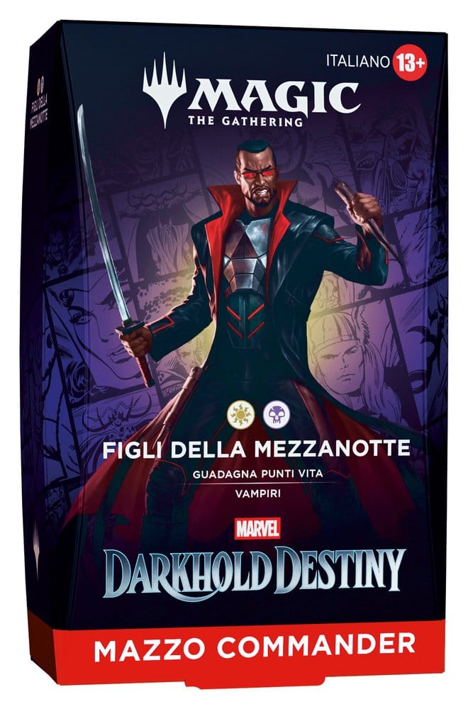 Magic the Gathering Marvel: Destino del Darkhold Commander-Decks Umkarton (4) italienisch - Preorder - ETA: 09.04.2027