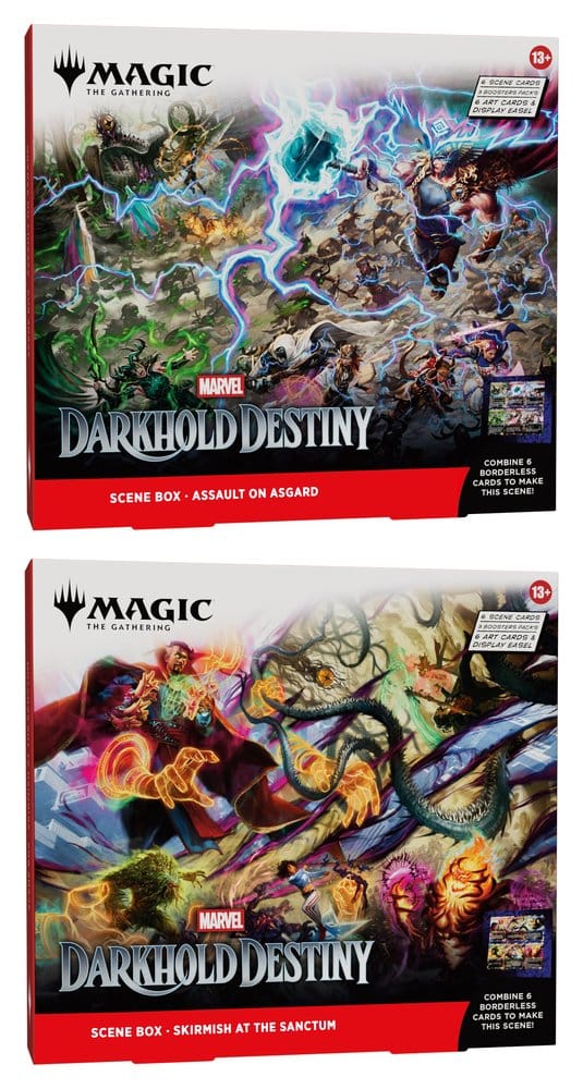 Magic the Gathering Marvel: Darkhold Destiny Szenenboxen Display (4) englisch - Preorder - ETA: 09.04.2027