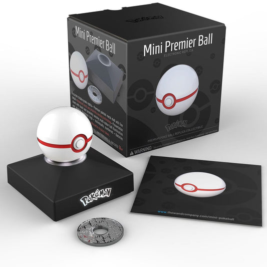 Pokémon Diecast Replik Mini Premierball - Versand: 5-7 Tage nach Bestellung