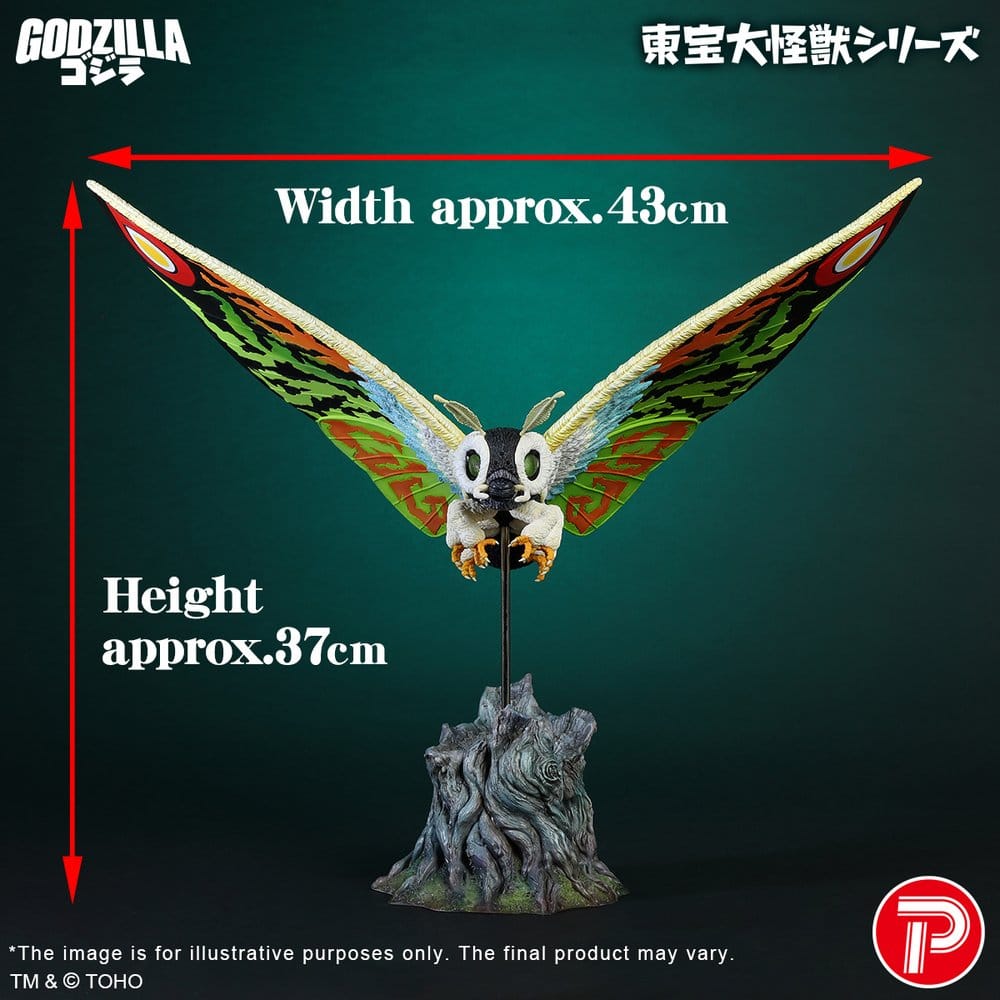 Toho Daikaiju Series PVC Figur Mothra Leo 37 cm - Preorder - ETA: 25.02.2027