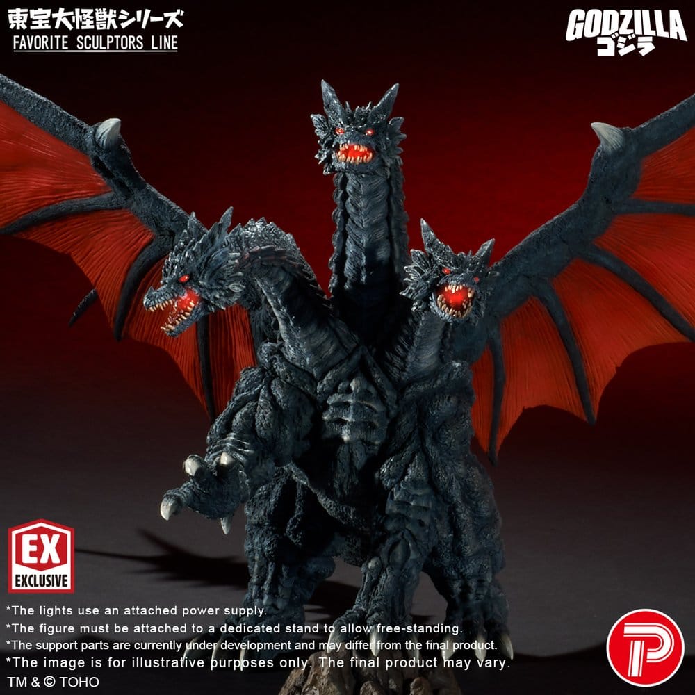 Godzilla TOHO Daikaiju Series Favorite Sculptors Line PVC Figure Desghidorah 32 cm - Preorder - ETA: 23.10.2026