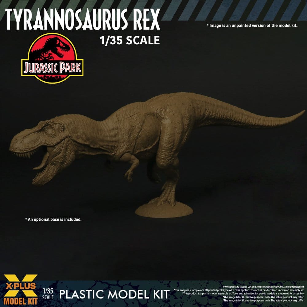 Jurassic Park Plastic Model Kit 1/35 Tyrannosaurus Rex 42 cm - Preorder - ETA: 25.09.2026