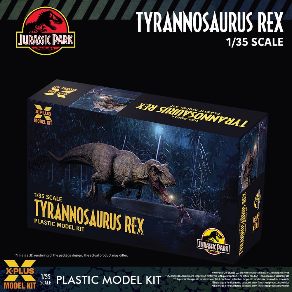 Jurassic Park Plastic Model Kit 1/35 Tyrannosaurus Rex 42 cm - Preorder - ETA: 25.09.2026