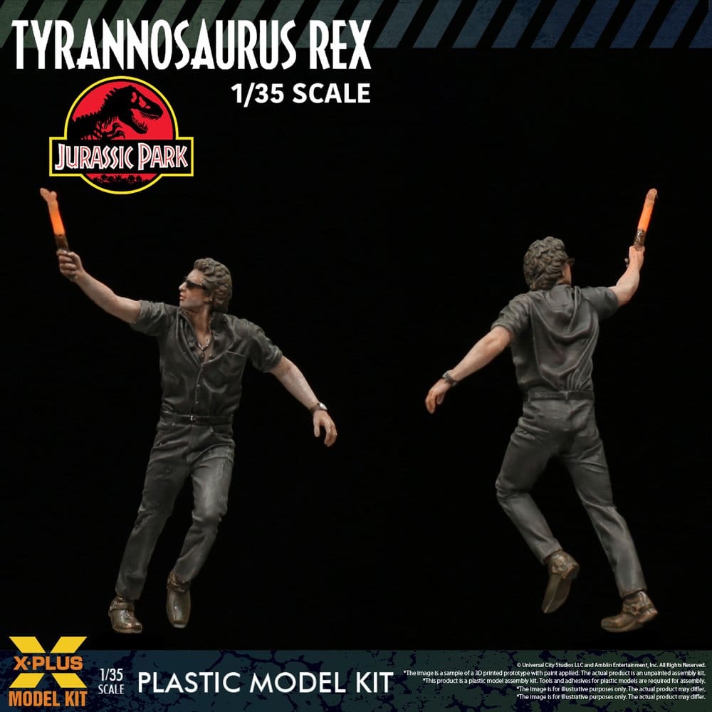 Jurassic Park Plastic Model Kit 1/35 Tyrannosaurus Rex 42 cm - Preorder - ETA: 25.09.2026