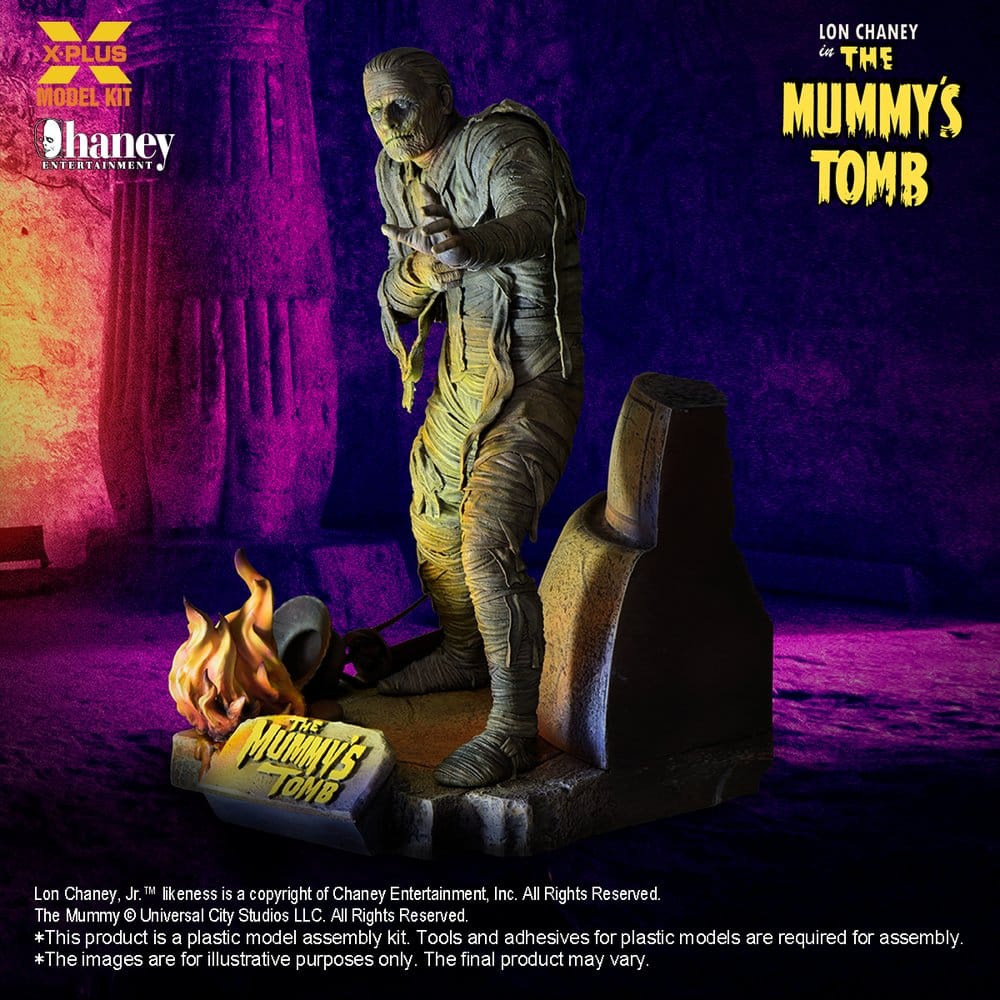 Universal Monsters Plastic Model Kit 1/8 Lon Chaney, Jr. as Mummy (Repro) 23 cm - Preorder - ETA: 25.11.2026