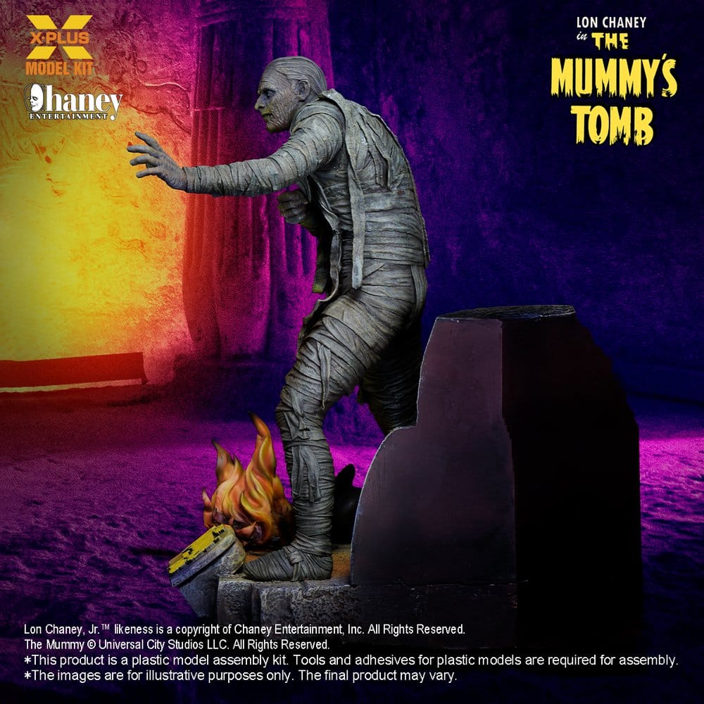 Universal Monsters Plastic Model Kit 1/8 Lon Chaney, Jr. as Mummy (Repro) 23 cm - Preorder - ETA: 25.11.2026