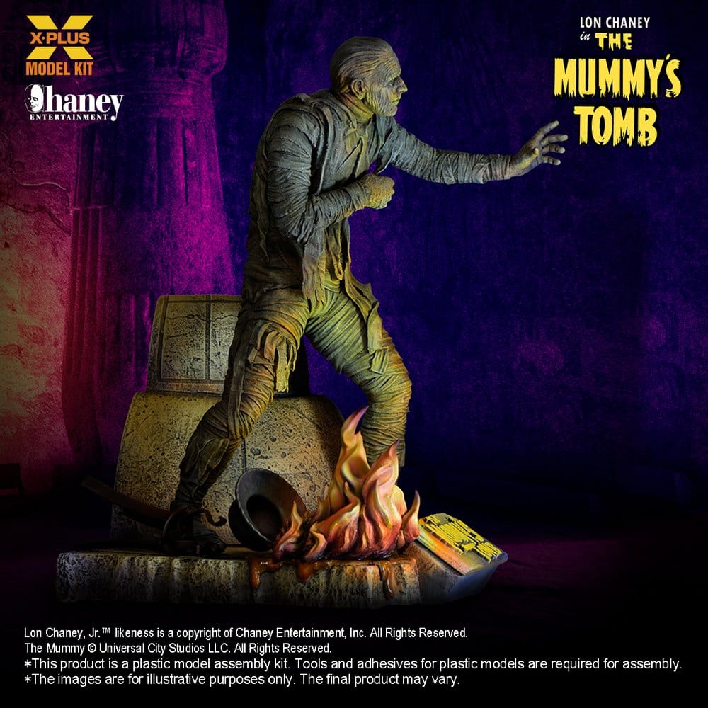 Universal Monsters Plastic Model Kit 1/8 Lon Chaney, Jr. as Mummy (Repro) 23 cm - Preorder - ETA: 25.11.2026