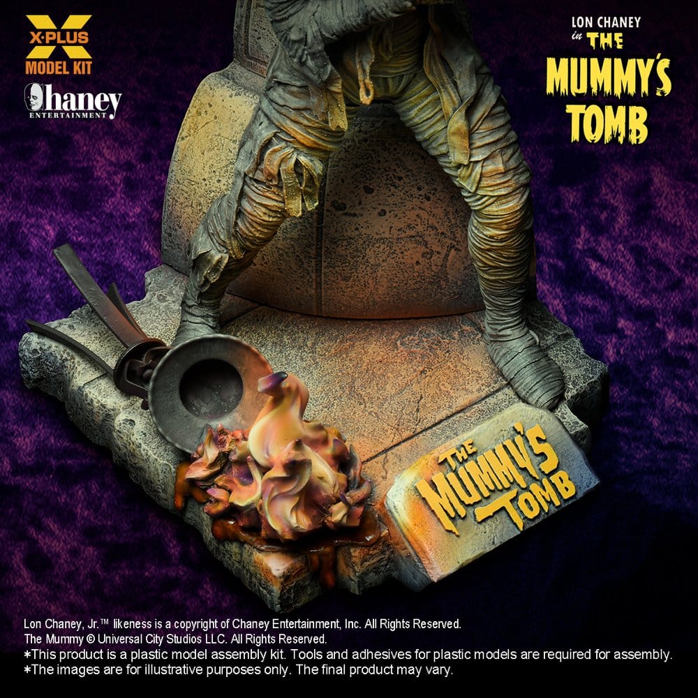 Universal Monsters Plastic Model Kit 1/8 Lon Chaney, Jr. as Mummy (Repro) 23 cm - Preorder - ETA: 25.11.2026