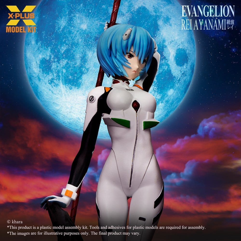 Evangelion Plastic Model Kit 1/8 Rei Ayanami 20 cm (Reproduction) - Preorder - ETA: 25.01.2027