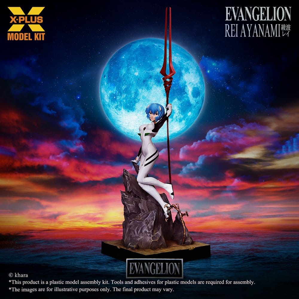 Evangelion Plastic Model Kit 1/8 Rei Ayanami 20 cm (Reproduction) - Preorder - ETA: 25.01.2027