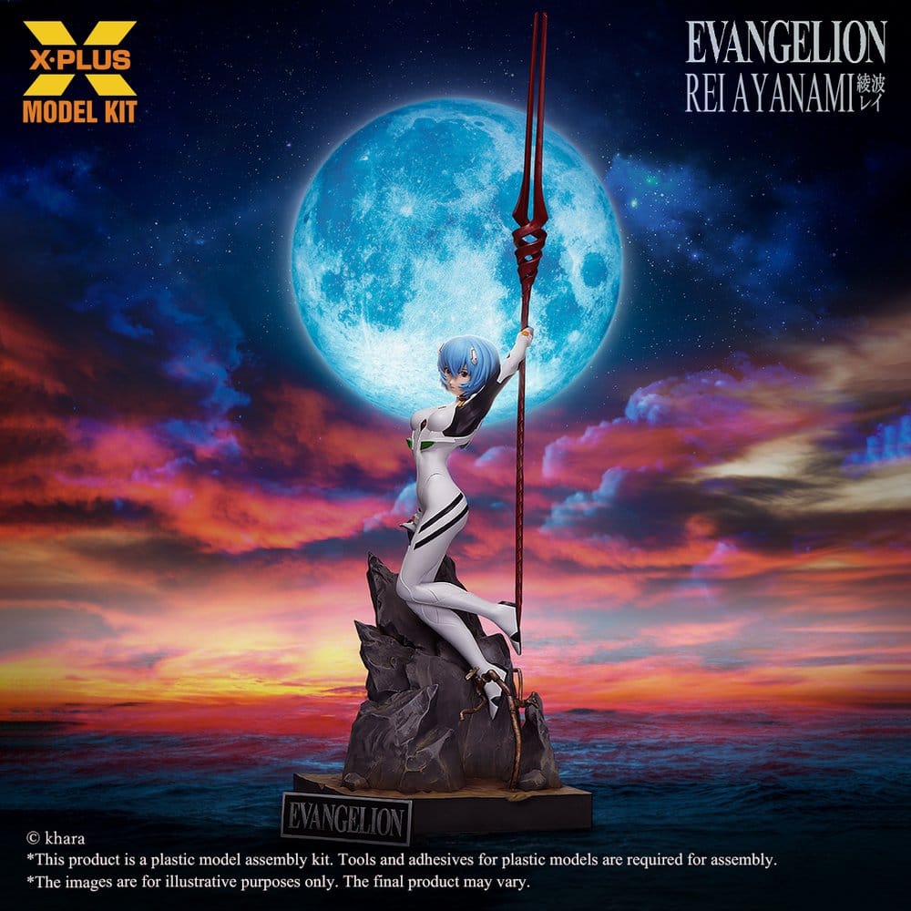 Evangelion Plastic Model Kit 1/8 Rei Ayanami 20 cm (Reproduction) - Preorder - ETA: 25.01.2027