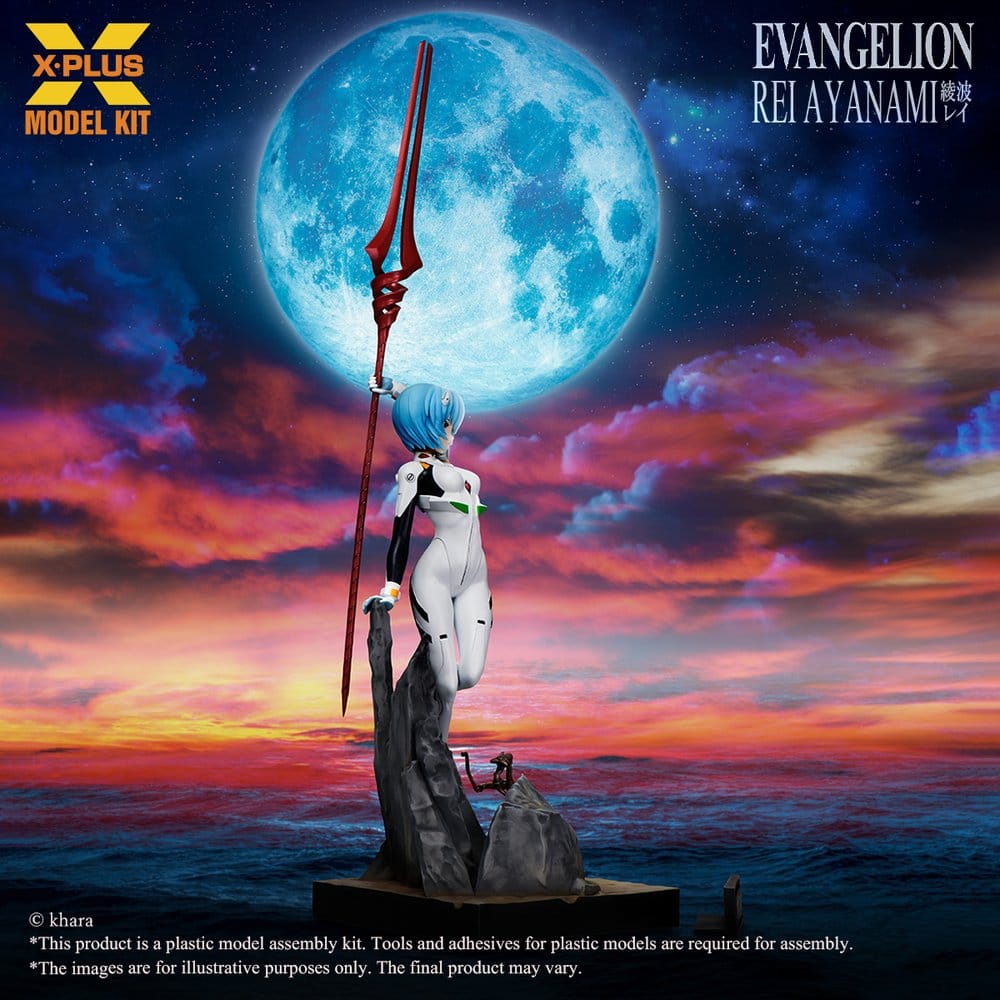 Evangelion Plastic Model Kit 1/8 Rei Ayanami 20 cm (Reproduction) - Preorder - ETA: 25.01.2027