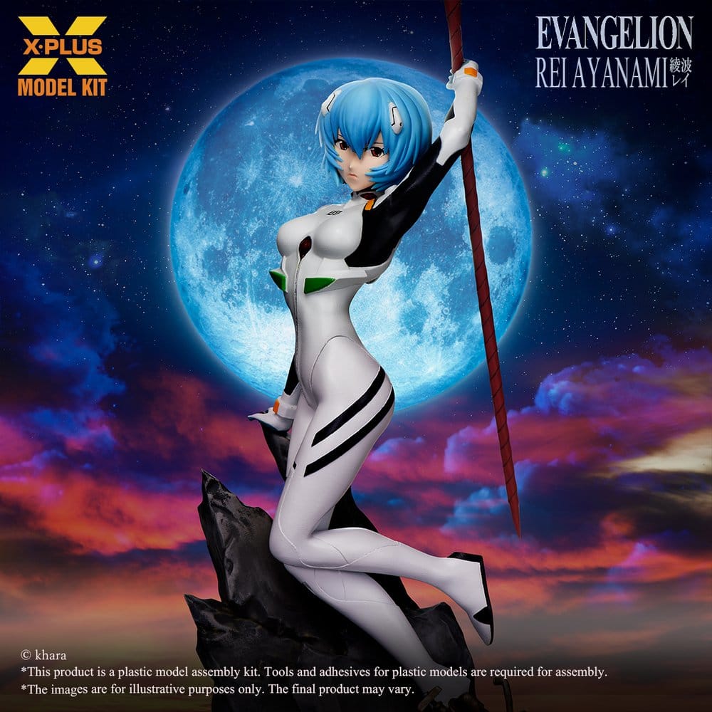 Evangelion Plastic Model Kit 1/8 Rei Ayanami 20 cm (Reproduction) - Preorder - ETA: 25.01.2027