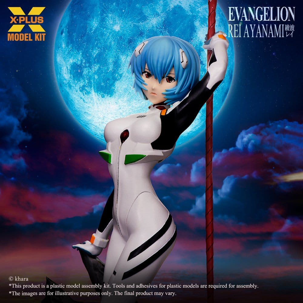 Evangelion Plastic Model Kit 1/8 Rei Ayanami 20 cm (Reproduction) - Preorder - ETA: 25.01.2027