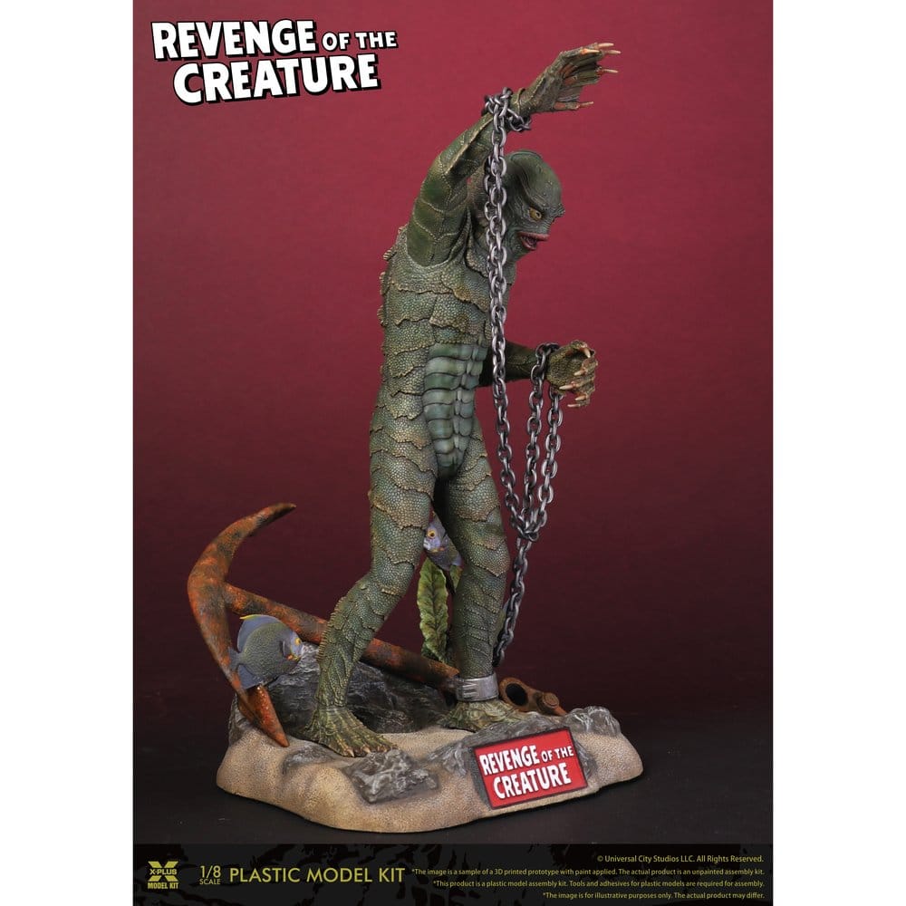 Revenge of the Creature Plastic Model Kit 1/8 Revenge of the Creature 28 cm (Reproduction) - Preorder - ETA: 25.02.2027