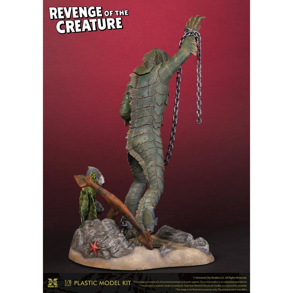Revenge of the Creature Plastic Model Kit 1/8 Revenge of the Creature 28 cm (Reproduction) - Preorder - ETA: 25.02.2027
