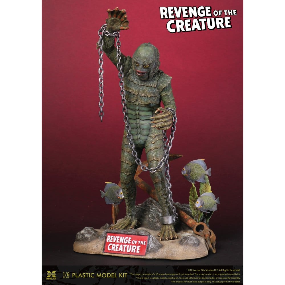 Revenge of the Creature Plastic Model Kit 1/8 Revenge of the Creature 28 cm (Reproduction) - Preorder - ETA: 25.02.2027