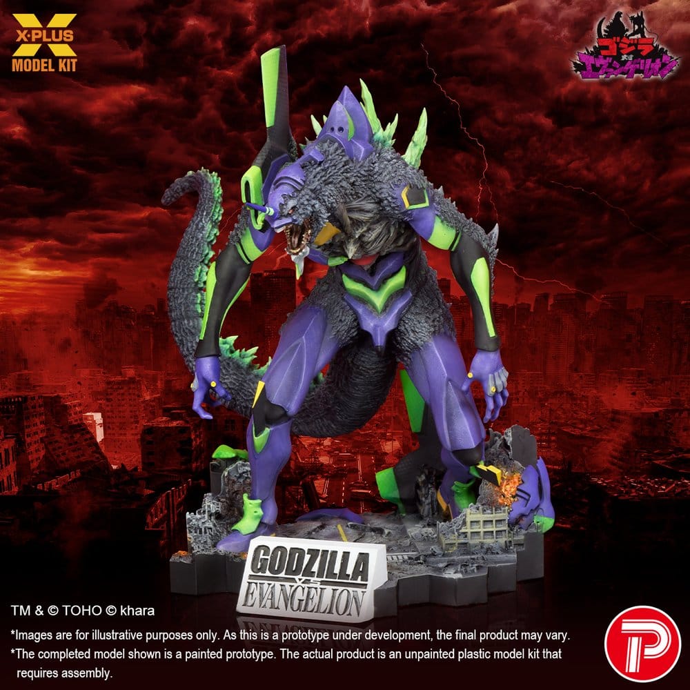 Godzilla vs. Evangelion Plastic Model Kit Evangelion Test Type-01 “G” Awakened Form 20 cm - Preorder - ETA: 25.02.2027