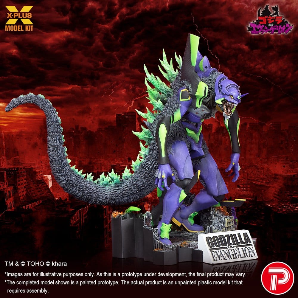 Godzilla vs. Evangelion Plastic Model Kit Evangelion Test Type-01 “G” Awakened Form 20 cm - Preorder - ETA: 25.02.2027