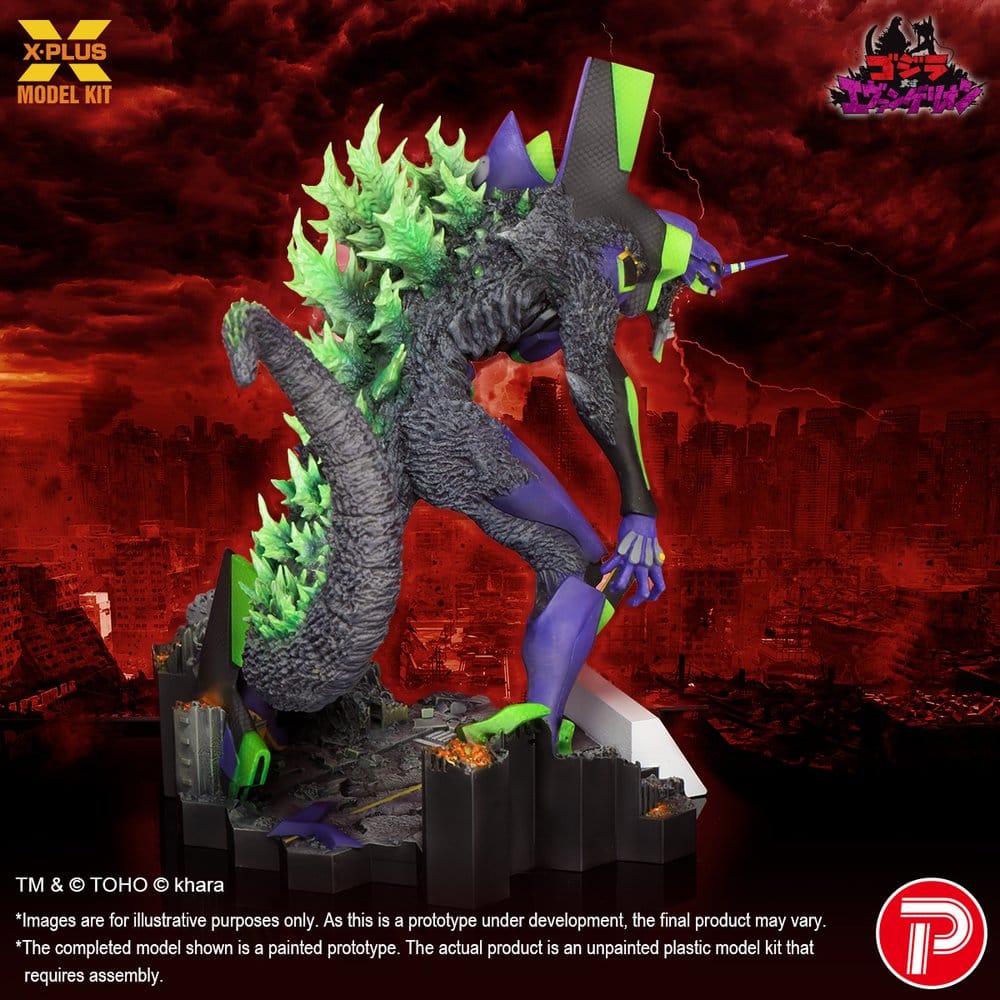 Godzilla vs. Evangelion Plastic Model Kit Evangelion Test Type-01 “G” Awakened Form 20 cm - Preorder - ETA: 25.02.2027
