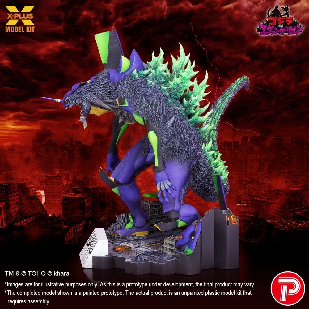 Godzilla vs. Evangelion Plastic Model Kit Evangelion Test Type-01 “G” Awakened Form 20 cm - Preorder - ETA: 25.02.2027